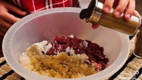 самса из слоеного теста с мясом