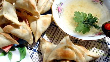 самса по-казахски