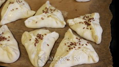 самса с мясом и картошкой