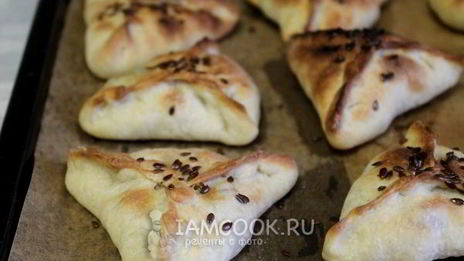 самса с мясом и картошкой