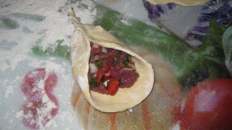 самса слоеная