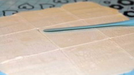 слоеная самса с курицей