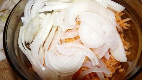 слоеная самса с тыквой