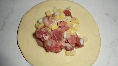 слоеная самса