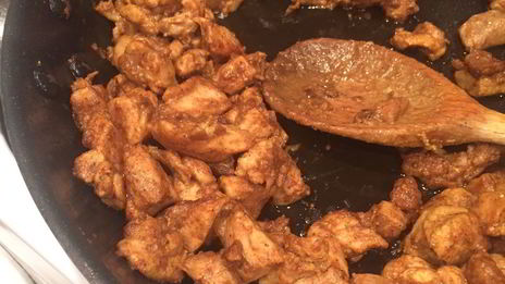 домашняя шаурма из курицы