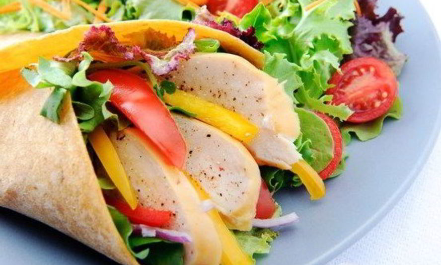 Рецепт домашняя шаурма с курицей