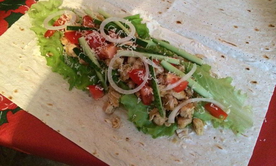 Рецепт домашняя шаурма