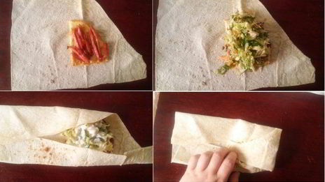 овощная шаурма