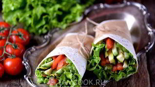 Постная шаурма