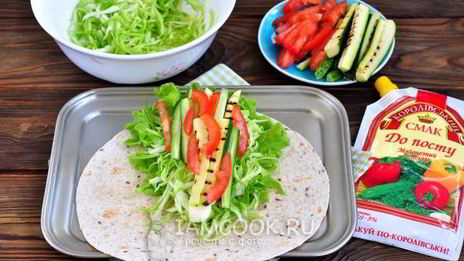 постная шаурма