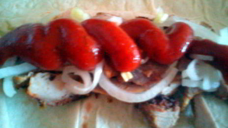 шашлык-ролл