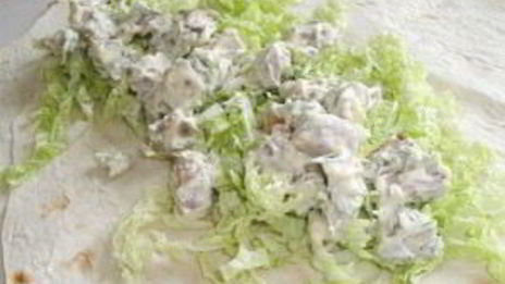 шаурма из свинины