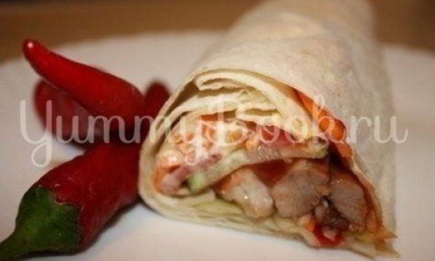 Рецепт шаурма по-быстрому