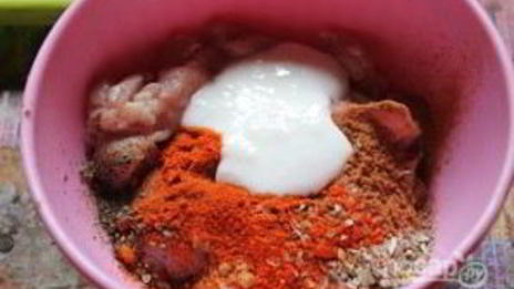 шаурма по-домашнему с курицей