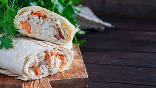 Шаурма по-французски