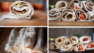 Вегетарианская шаурма