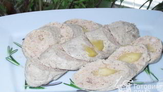 Сосиски куриные с сыром