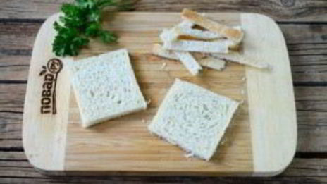 сосиски в хлебе для тостов