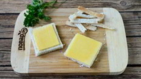 сосиски в хлебе для тостов