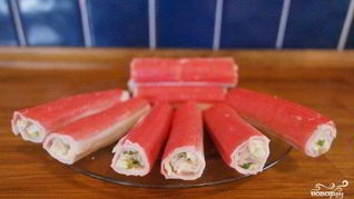 Суши с крабовыми палочками