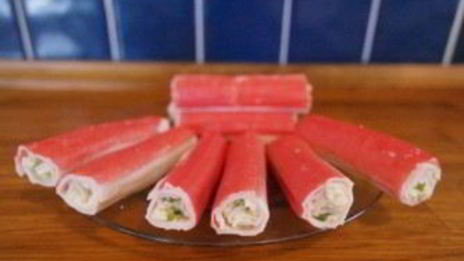 суши с крабовыми палочками