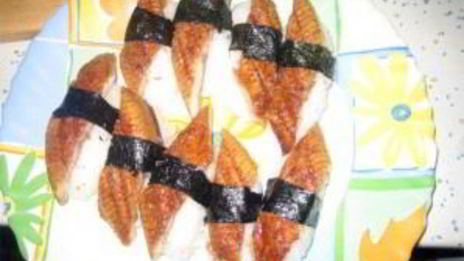 суши с угрем