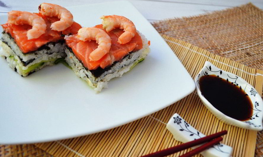 Рецепт суши торт