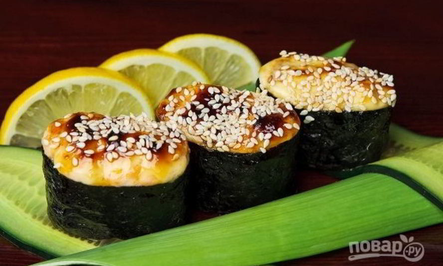 Рецепт суши запеченные