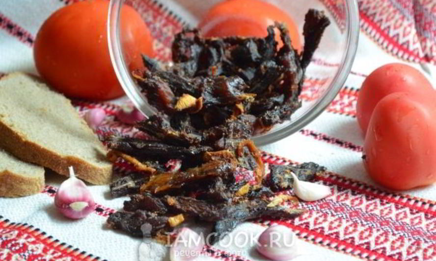 Рецепт вяленое куриное мясо в сушилке