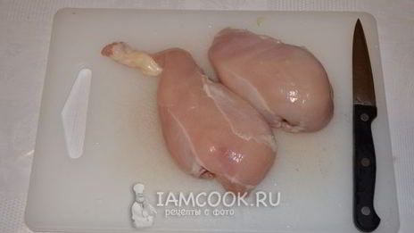 вяленое куриное мясо в сушилке