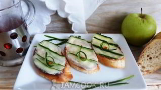 Английские сэндвичи с огурцом