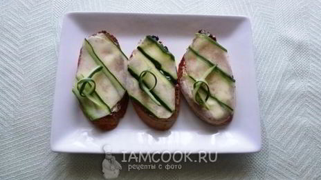 английские сэндвичи с огурцом