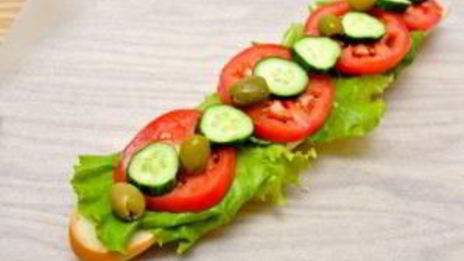 домашний сэндвич из сабвей