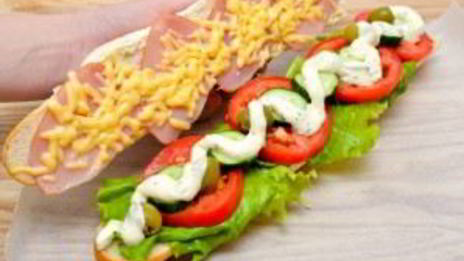 домашний сэндвич из сабвей