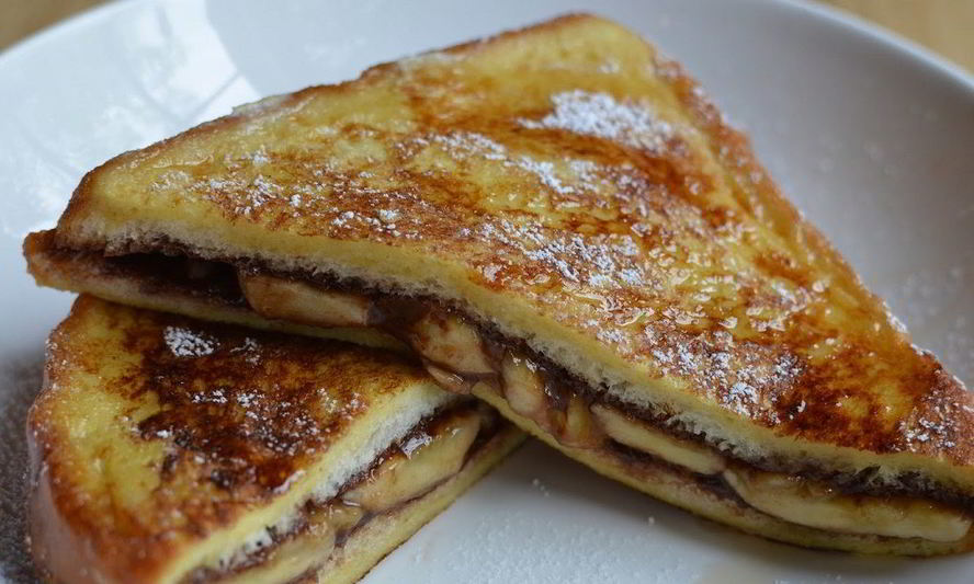 Рецепт горячие сэндвичи с шоколадом