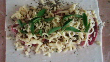 ленивый стромболи — итальянский сэндвич