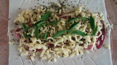 ленивый стромболи — итальянский сэндвич