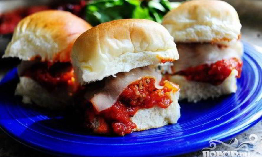 Рецепт мини сэндвичи