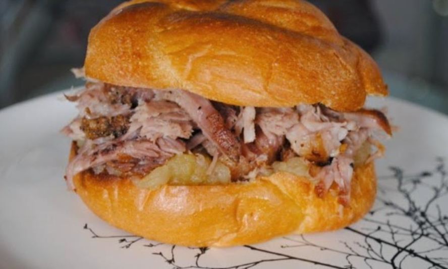 Рецепт шотландский сэндвич с запеченной свининой