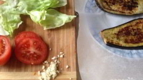 сэндвич из баклажана