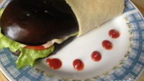 сэндвич из баклажана