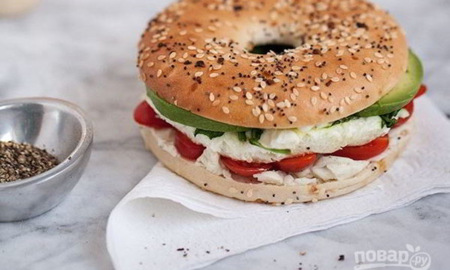 Рецепт сэндвич на завтрак