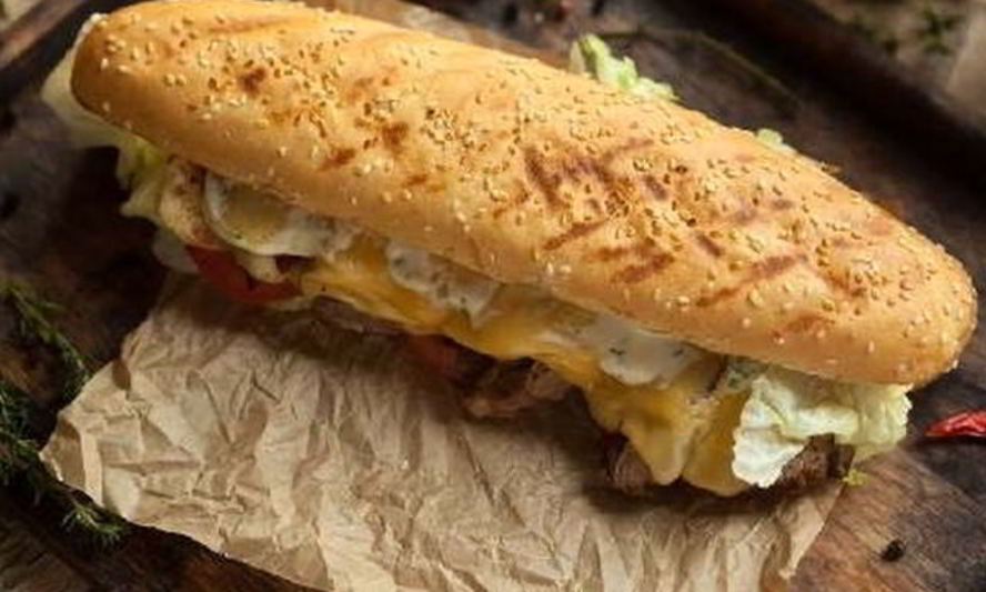 Рецепт сэндвич с говядиной и томатной сальсой