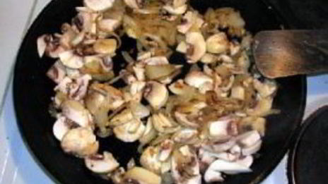 сэндвич с грибами