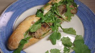 Сэндвич с куриной печенью