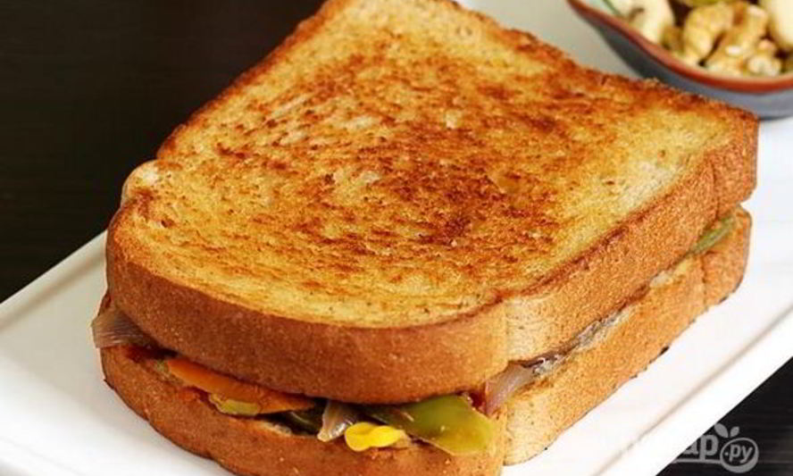 Рецепт сэндвича с овощами