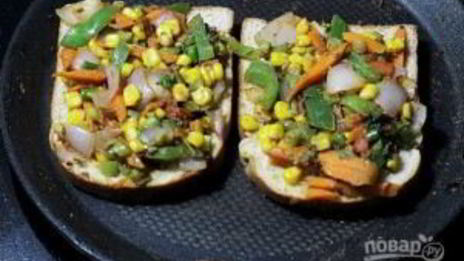 сэндвич с овощами