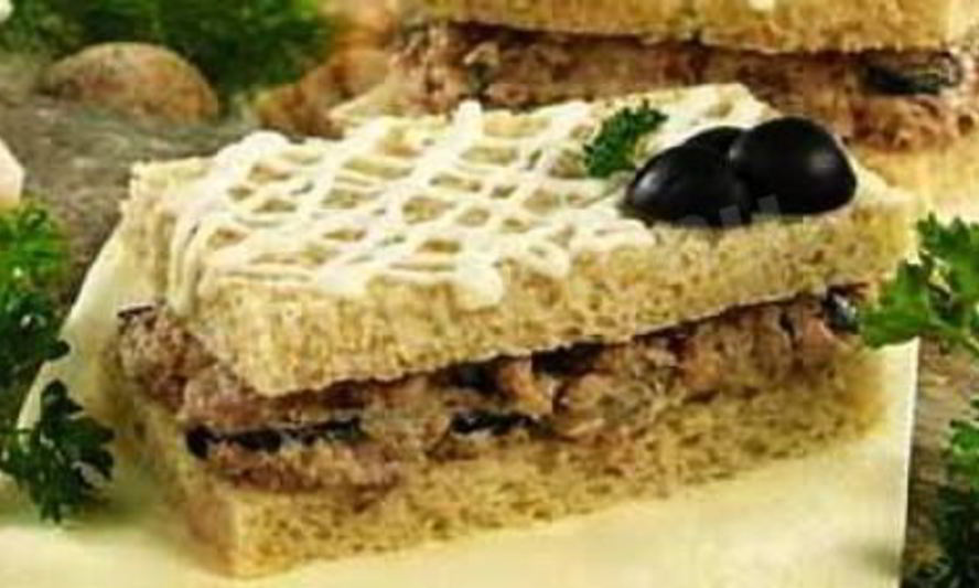 Рецепт сэндвич с пастой из сардин и сыра