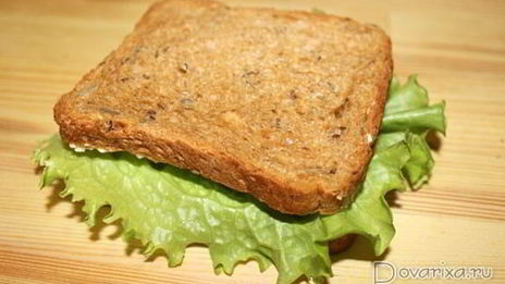 сэндвич с селедкой