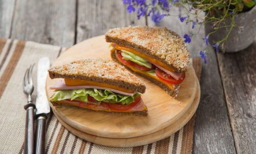 Рецепт сэндвич с ветчиной и сыром